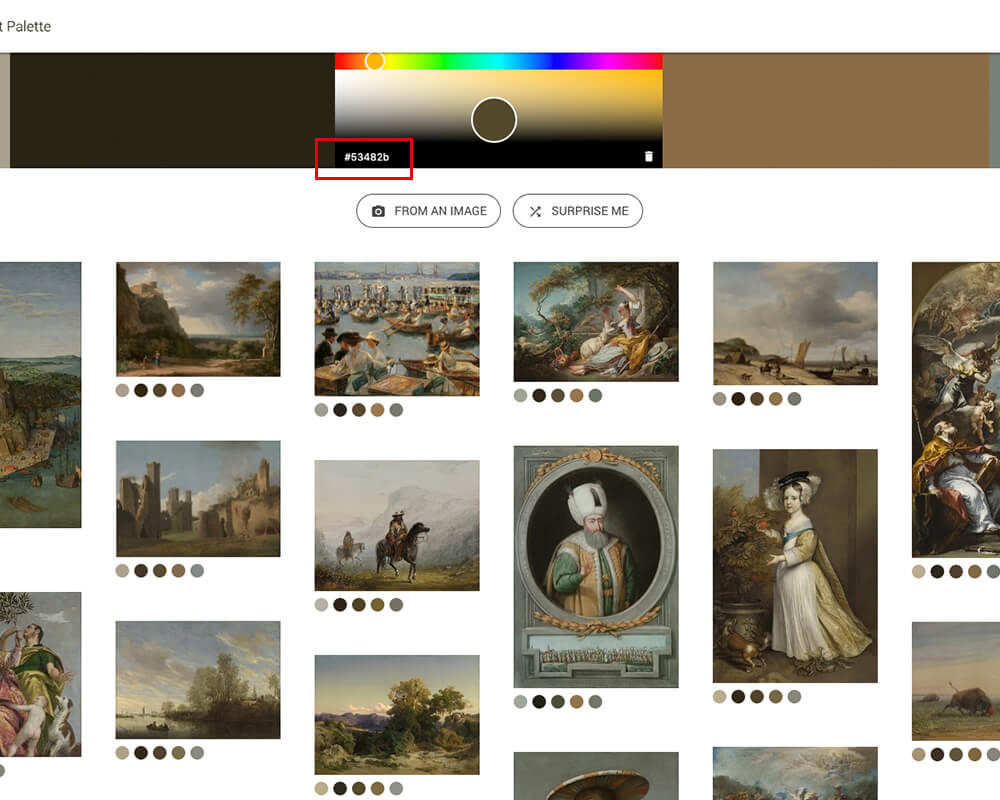 Google Art Palette