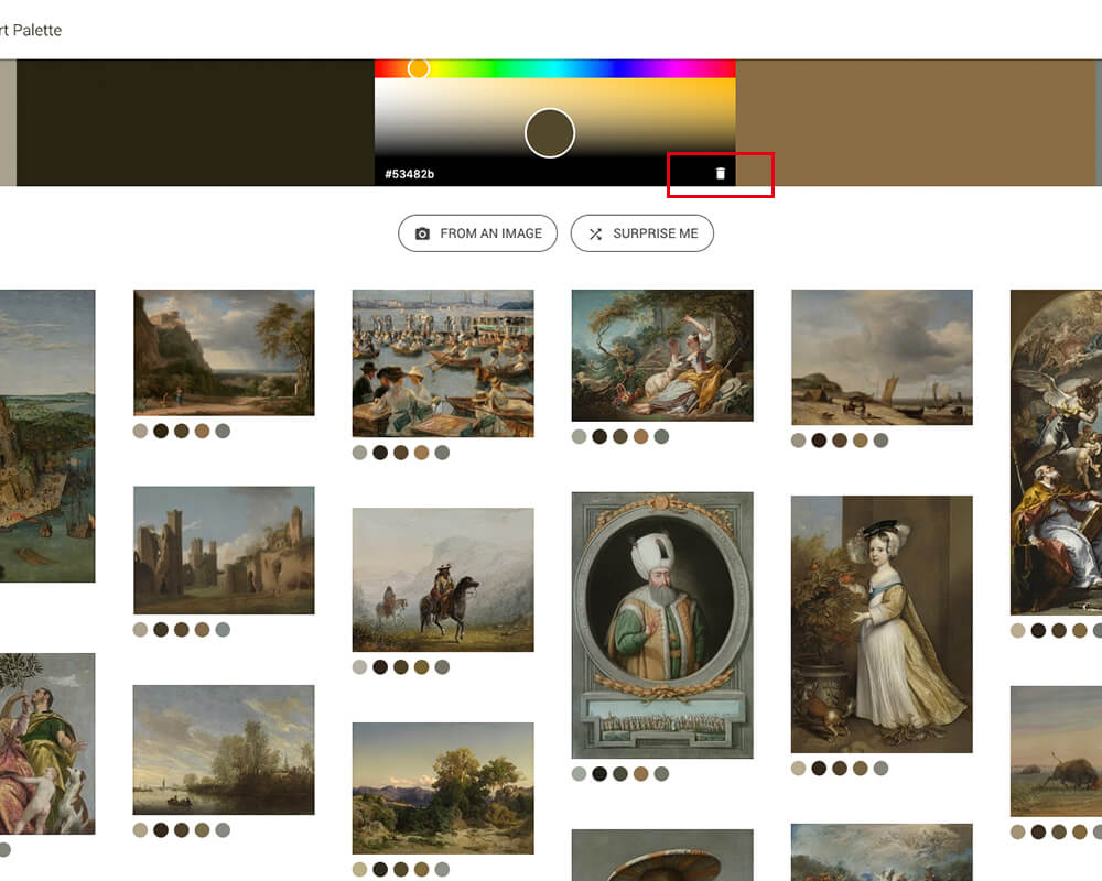 Google Art Palette