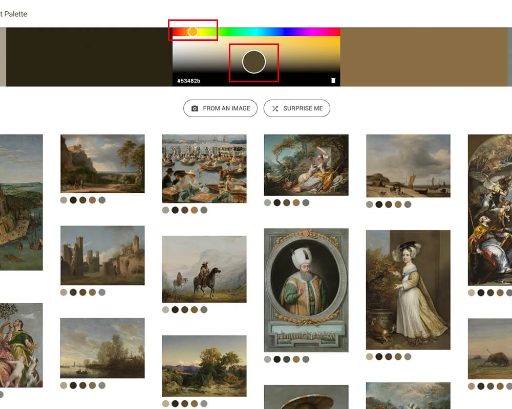 Google Art Palette