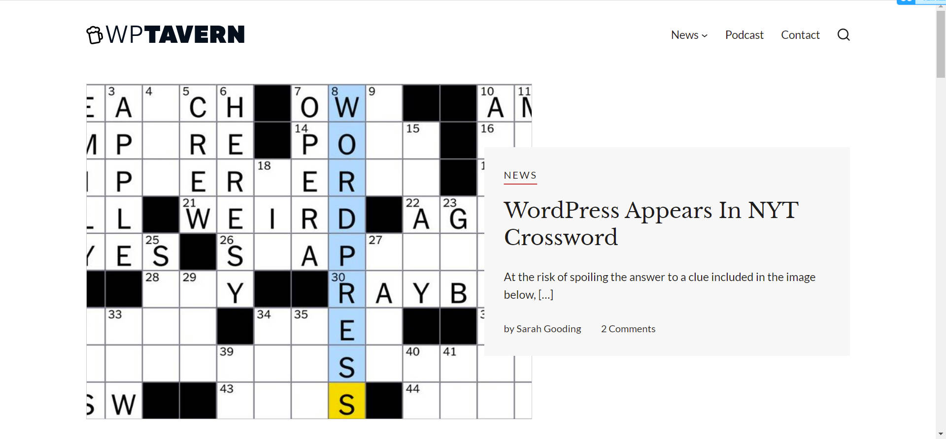 WP Tavern是一个关注WordPress所有内容的新闻网站。我们涵盖了广泛的主题，包括古腾堡项目、核心开发、电子商务、社区、插件和主题生态系统、活动以及更广泛的开源软件世界。WP Tavern是一个热情而有吸引力的社区，在这里，对该软件感兴趣的人可以与其他文字印刷者一起进行富有启发性的讨论。