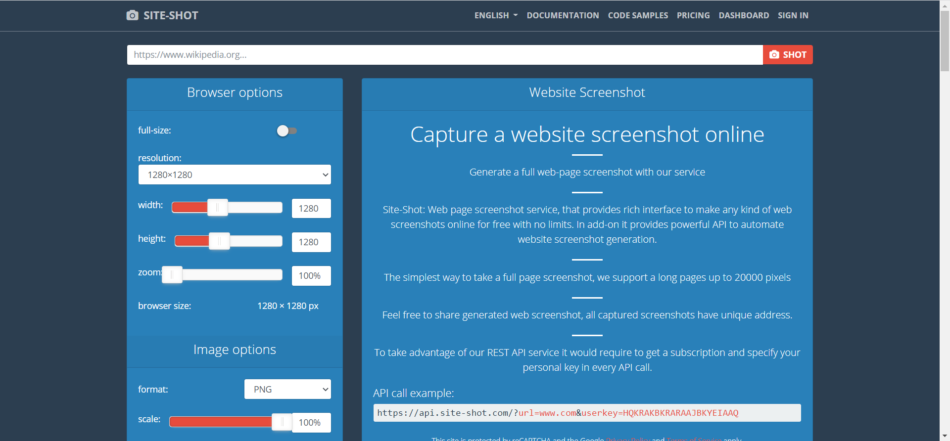 在线生成网站截图的N个网站