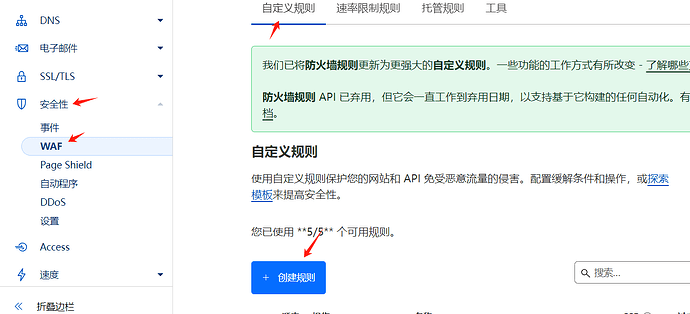分享个适用于任意网站的cloudflare WAF防火墙规则 可以防DDOS攻击