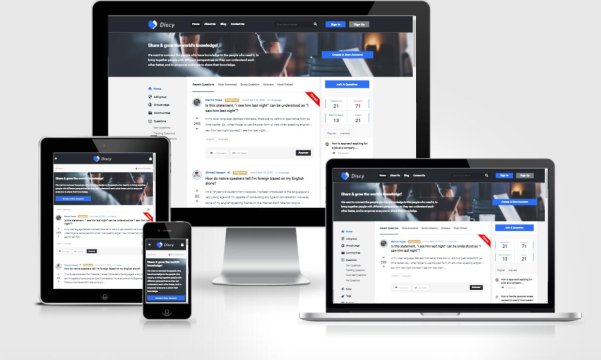 WordPress在线社交问答社区主题Discy V3.8.1