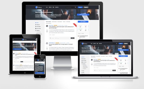 WordPress在线社交问答社区主题Discy V3.8.1