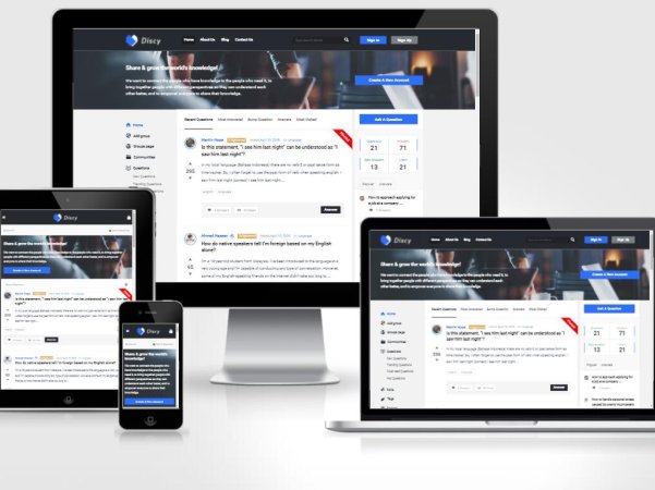 WordPress在线社交问答社区主题Discy V3.8.1