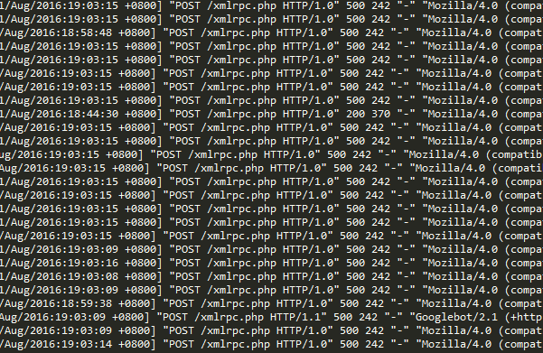 针对WordPress的xmlrpc攻击的解决方案