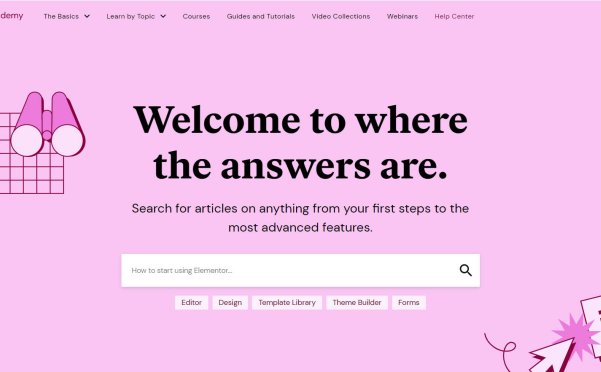 Elementor官方教程来了,赶快收藏吧