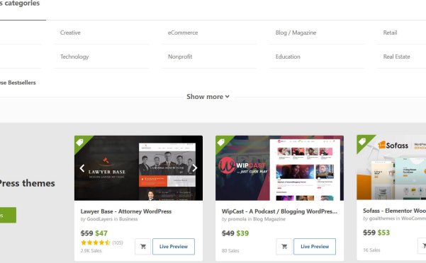 Themeforest每日优惠促销主题汇总