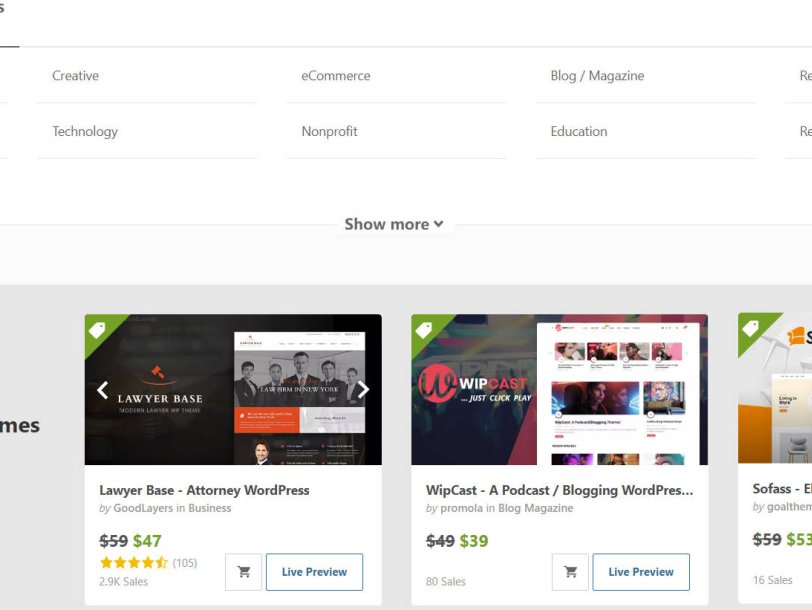 Themeforest每日优惠促销主题汇总