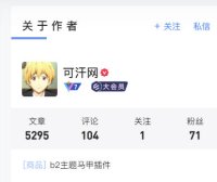 B2主题美化：B2 PRO主题美化用户等级和会员图标的教程