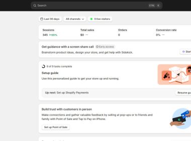 Shopify介绍及后台展示