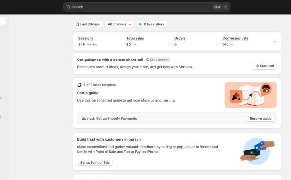 Shopify介绍及后台展示