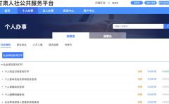 甘肃省如何查询打印个人的社保缴费明细/证明/个人权益记录查询打印