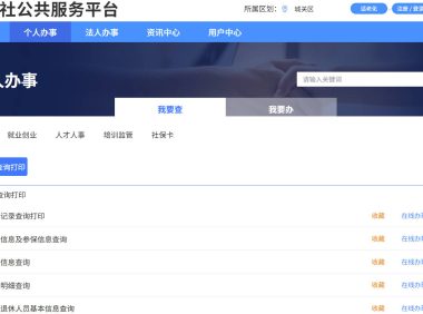 甘肃省如何查询打印个人的社保缴费明细/证明/个人权益记录查询打印